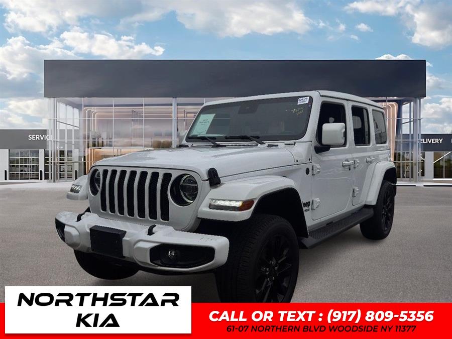 2021 Jeep Wrangler Unlimited Sahara High Altitude, available for sale in Woodside, New York | Northstar Kia - Used Cars Super Center. Woodside, New York 2021 Jeep Wrangler Unlimited Sahara High Altitude, available for sale in Woodside, New York | Northstar Kia - Used Cars Super Center. Woodside, New York