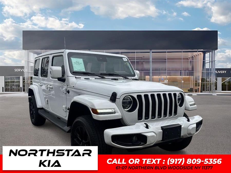 2021 Jeep Wrangler Unlimited Sahara High Altitude, available for sale in Woodside, New York | Northstar Kia - Used Cars Super Center. Woodside, New York 2021 Jeep Wrangler Unlimited Sahara High Altitude, available for sale in Woodside, New York | Northstar Kia - Used Cars Super Center. Woodside, New York