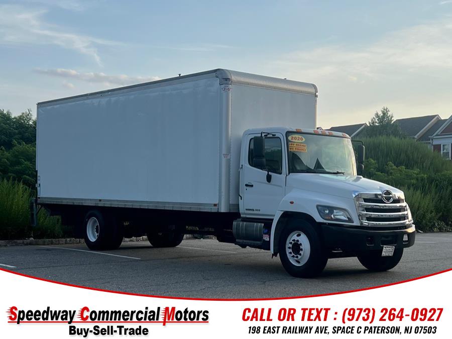 2020 Hino 268A 26FT SMYRNA BOX/MAXON LIFTGATE NON CDL, available for sale in Paterson, New Jersey | Speedway Commercial Motors LLC. Paterson, New Jersey 2020 Hino 268A 26FT SMYRNA BOX/MAXON LIFTGATE NON CDL, available for sale in Paterson, New Jersey | Speedway Commercial Motors LLC. Paterson, New Jersey