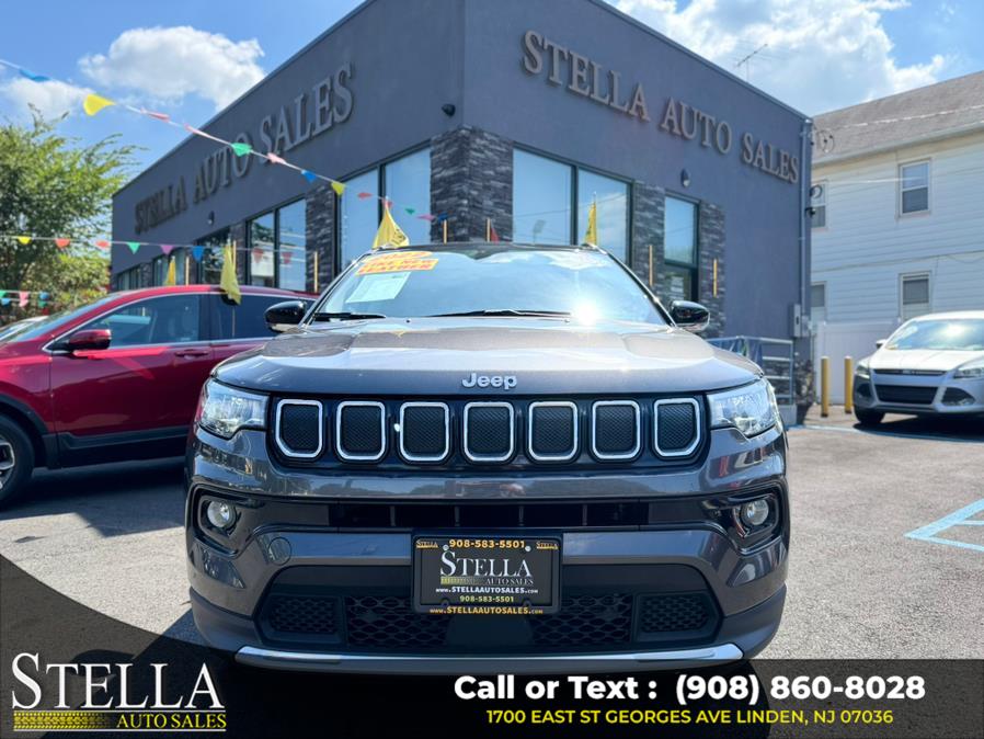 2022 Jeep Compass Limited 4x4, available for sale in Linden, New Jersey | Stella Auto Sales. Linden, New Jersey 2022 Jeep Compass Limited 4x4, available for sale in Linden, New Jersey | Stella Auto Sales. Linden, New Jersey