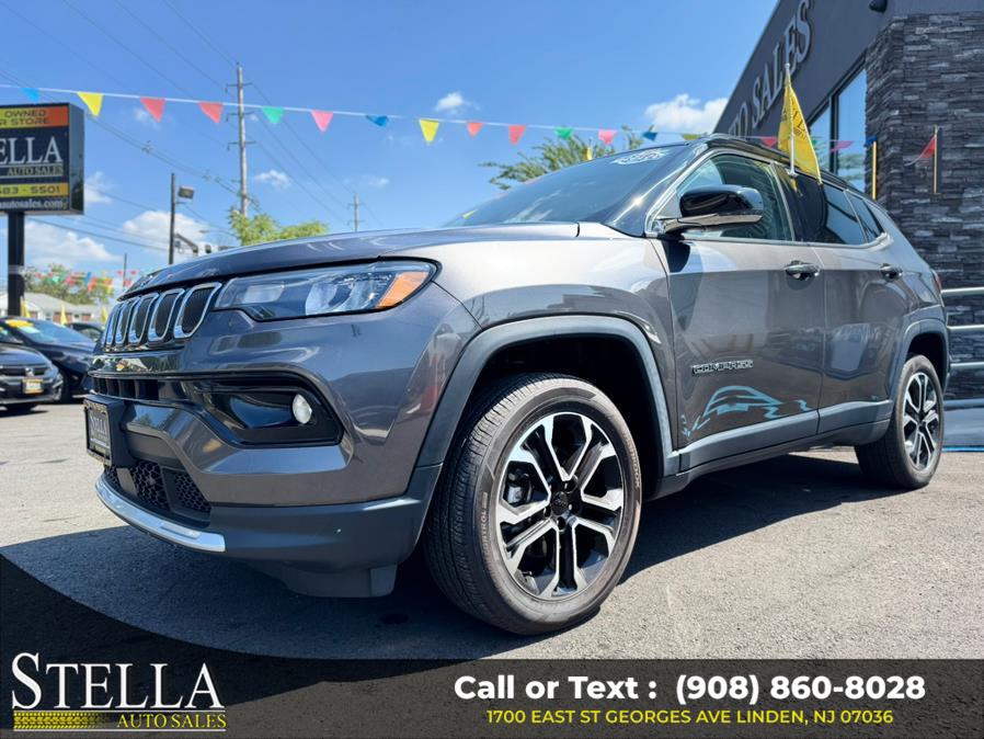 2022 Jeep Compass Limited 4x4, available for sale in Linden, New Jersey | Stella Auto Sales. Linden, New Jersey 2022 Jeep Compass Limited 4x4, available for sale in Linden, New Jersey | Stella Auto Sales. Linden, New Jersey