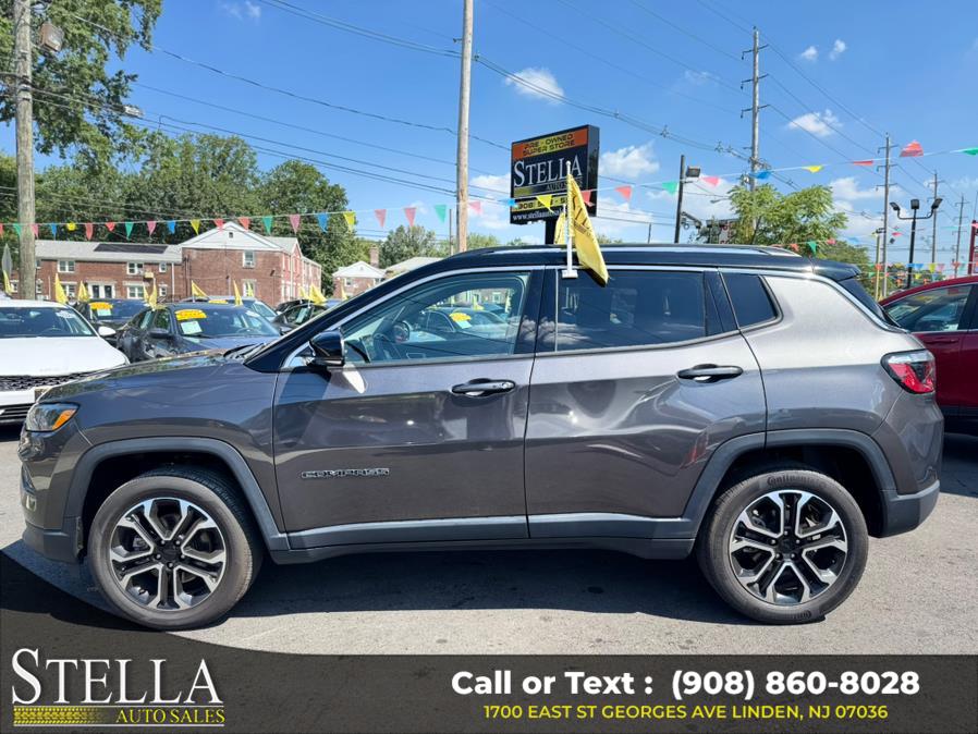2022 Jeep Compass Limited 4x4, available for sale in Linden, New Jersey | Stella Auto Sales. Linden, New Jersey 2022 Jeep Compass Limited 4x4, available for sale in Linden, New Jersey | Stella Auto Sales. Linden, New Jersey