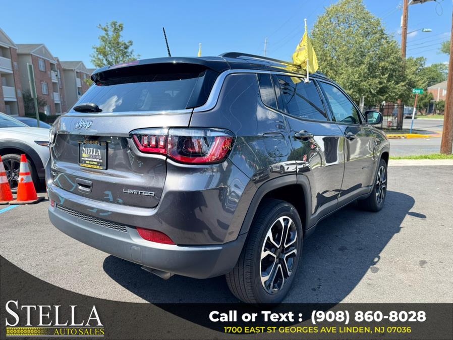 2022 Jeep Compass Limited 4x4, available for sale in Linden, New Jersey | Stella Auto Sales. Linden, New Jersey 2022 Jeep Compass Limited 4x4, available for sale in Linden, New Jersey | Stella Auto Sales. Linden, New Jersey