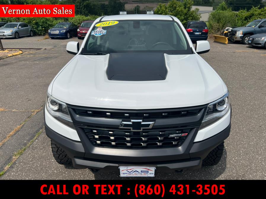 2019 Chevrolet Colorado 4WD Crew Cab 128.3" ZR2, available for sale in Manchester, Connecticut | Vernon Auto Sale & Service. Manchester, Connecticut 2019 Chevrolet Colorado 4WD Crew Cab 128.3" ZR2, available for sale in Manchester, Connecticut | Vernon Auto Sale & Service. Manchester, Connecticut