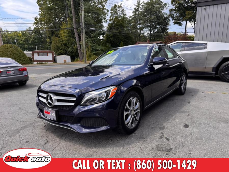 2016 Mercedes-Benz C-Class 4dr Sdn C 300 Sport 4MATIC, available for sale in Bristol, Connecticut | Quick Auto LLC. Bristol, Connecticut 2016 Mercedes-Benz C-Class 4dr Sdn C 300 Sport 4MATIC, available for sale in Bristol, Connecticut | Quick Auto LLC. Bristol, Connecticut