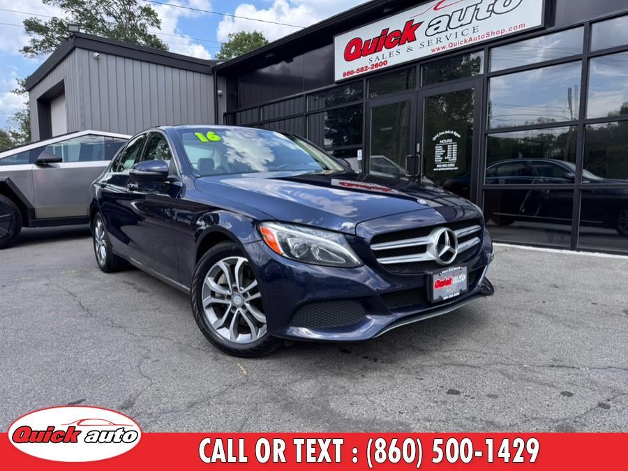 2016 Mercedes-Benz C-Class 4dr Sdn C 300 Sport 4MATIC, available for sale in Bristol, Connecticut | Quick Auto LLC. Bristol, Connecticut 2016 Mercedes-Benz C-Class 4dr Sdn C 300 Sport 4MATIC, available for sale in Bristol, Connecticut | Quick Auto LLC. Bristol, Connecticut