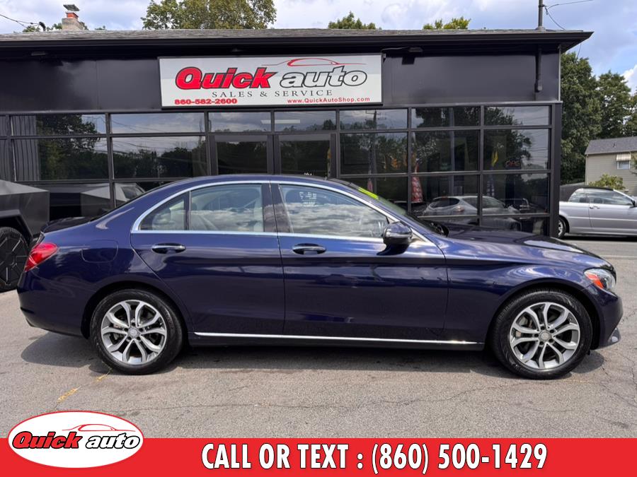 2016 Mercedes-Benz C-Class 4dr Sdn C 300 Sport 4MATIC, available for sale in Bristol, Connecticut | Quick Auto LLC. Bristol, Connecticut 2016 Mercedes-Benz C-Class 4dr Sdn C 300 Sport 4MATIC, available for sale in Bristol, Connecticut | Quick Auto LLC. Bristol, Connecticut