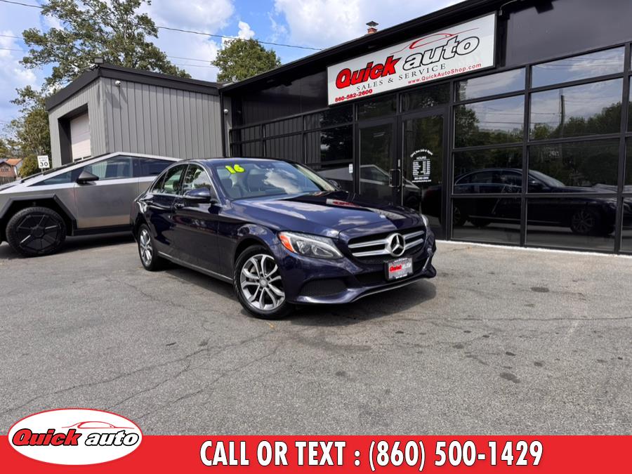 2016 Mercedes-Benz C-Class 4dr Sdn C 300 Sport 4MATIC, available for sale in Bristol, Connecticut | Quick Auto LLC. Bristol, Connecticut 2016 Mercedes-Benz C-Class 4dr Sdn C 300 Sport 4MATIC, available for sale in Bristol, Connecticut | Quick Auto LLC. Bristol, Connecticut