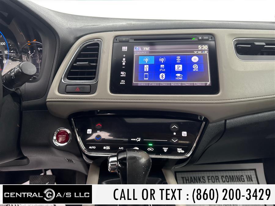 2016 Honda HR-V AWD 4dr CVT EX-L w/Navi, available for sale in East Windsor, Connecticut | Central A/S LLC. East Windsor, Connecticut 2016 Honda HR-V AWD 4dr CVT EX-L w/Navi, available for sale in East Windsor, Connecticut | Central A/S LLC. East Windsor, Connecticut