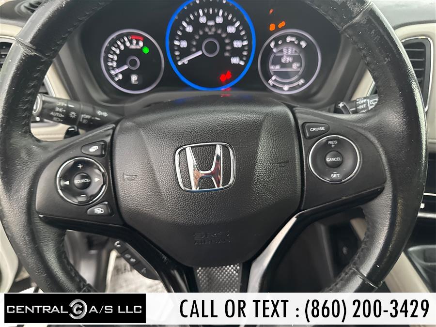 2016 Honda HR-V AWD 4dr CVT EX-L w/Navi, available for sale in East Windsor, Connecticut | Central A/S LLC. East Windsor, Connecticut 2016 Honda HR-V AWD 4dr CVT EX-L w/Navi, available for sale in East Windsor, Connecticut | Central A/S LLC. East Windsor, Connecticut
