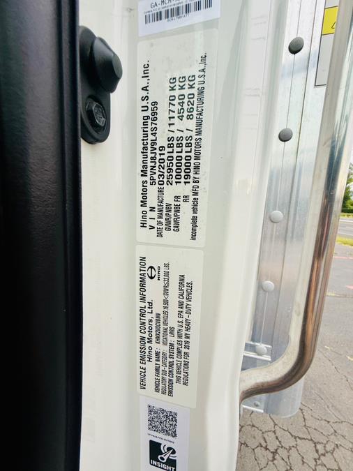 2020 HINO 268 A 26 FEET BOX TRUCK + LIFTGATE, available for sale in Burlington, New Jersey | Aladdin Truck Sales. Burlington, New Jersey 2020 HINO 268 A 26 FEET BOX TRUCK + LIFTGATE, available for sale in Burlington, New Jersey | Aladdin Truck Sales. Burlington, New Jersey