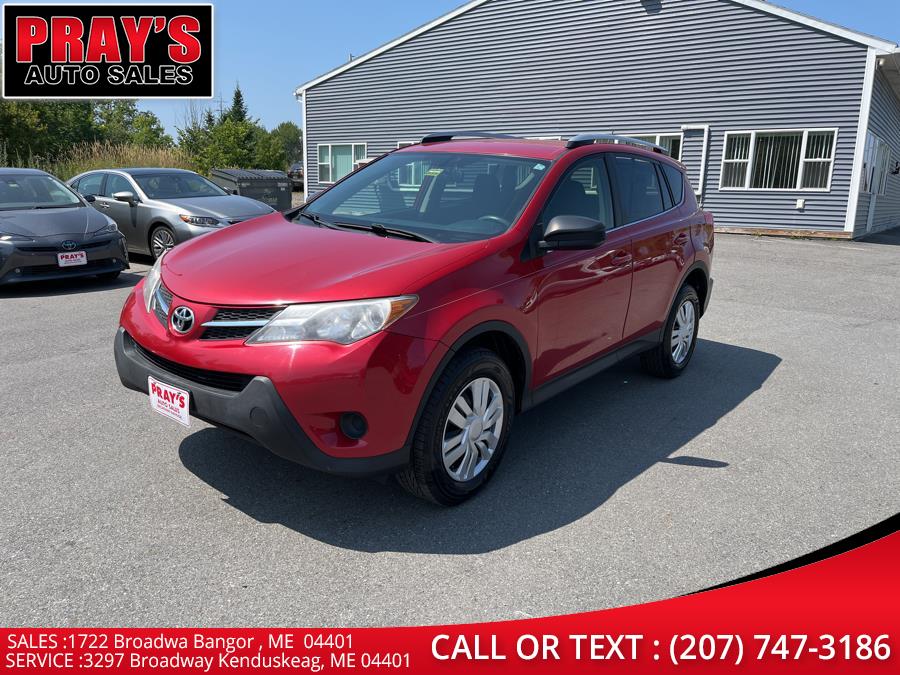 2015 Toyota RAV4 FWD 4dr LE (Natl), available for sale in Bangor , Maine | Pray's Auto Sales . Bangor , Maine 2015 Toyota RAV4 FWD 4dr LE (Natl), available for sale in Bangor , Maine | Pray's Auto Sales . Bangor , Maine