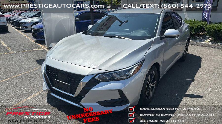 2020 Nissan Sentra SV Sedan 4D, available for sale in NEW BRITAIN, Connecticut | Prestige Auto Superstore. NEW BRITAIN, Connecticut 2020 Nissan Sentra SV Sedan 4D, available for sale in NEW BRITAIN, Connecticut | Prestige Auto Superstore. NEW BRITAIN, Connecticut