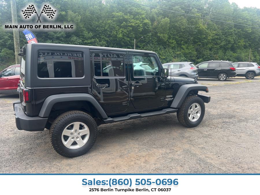 2017 Jeep Wrangler Unlimited Sport 4x4, available for sale in Berlin, Connecticut | Main Auto of Berlin. Berlin, Connecticut 2017 Jeep Wrangler Unlimited Sport 4x4, available for sale in Berlin, Connecticut | Main Auto of Berlin. Berlin, Connecticut