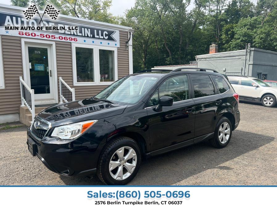 2016 Subaru Forester 4dr CVT 2.5i Limited PZEV, available for sale in Berlin, Connecticut | Main Auto of Berlin. Berlin, Connecticut 2016 Subaru Forester 4dr CVT 2.5i Limited PZEV, available for sale in Berlin, Connecticut | Main Auto of Berlin. Berlin, Connecticut