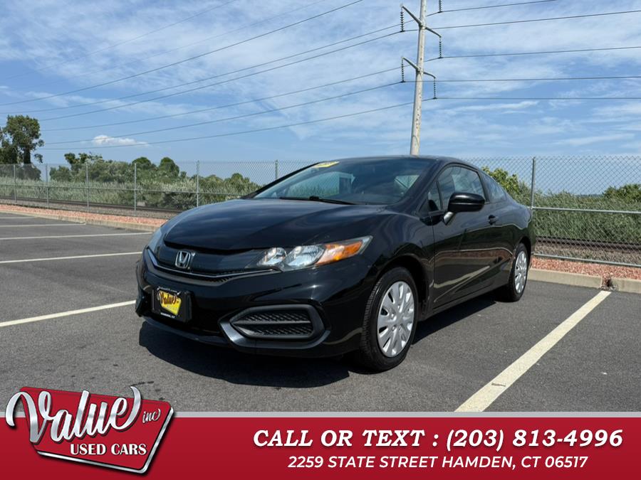 2014 Honda Civic Coupe 2dr CVT LX, available for sale in Hamden, Connecticut | Value, Inc.. Hamden, Connecticut 2014 Honda Civic Coupe 2dr CVT LX, available for sale in Hamden, Connecticut | Value, Inc.. Hamden, Connecticut