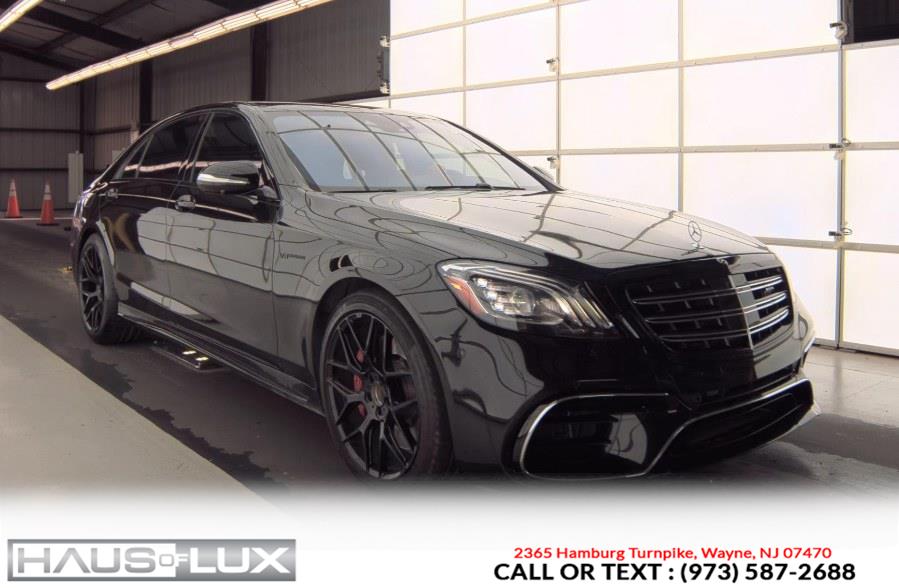 2018 Mercedes-Benz S-Class AMG S 63 4MATIC Sedan, available for sale in Wayne, New Jersey | Haus of Lux. Wayne, New Jersey 2018 Mercedes-Benz S-Class AMG S 63 4MATIC Sedan, available for sale in Wayne, New Jersey | Haus of Lux. Wayne, New Jersey