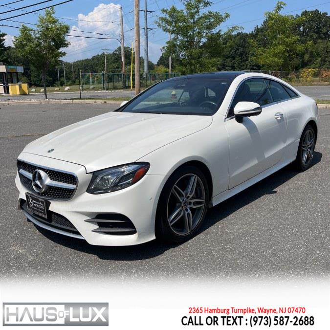 2019 Mercedes-Benz E-Class E 450 4MATIC Coupe, available for sale in Wayne, New Jersey | Haus of Lux. Wayne, New Jersey 2019 Mercedes-Benz E-Class E 450 4MATIC Coupe, available for sale in Wayne, New Jersey | Haus of Lux. Wayne, New Jersey