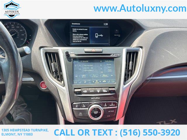 2019 Acura Tlx w/A-Spec Pkg Red Leather, available for sale in Elmont, New York | Auto Lux. Elmont, New York 2019 Acura Tlx w/A-Spec Pkg Red Leather, available for sale in Elmont, New York | Auto Lux. Elmont, New York