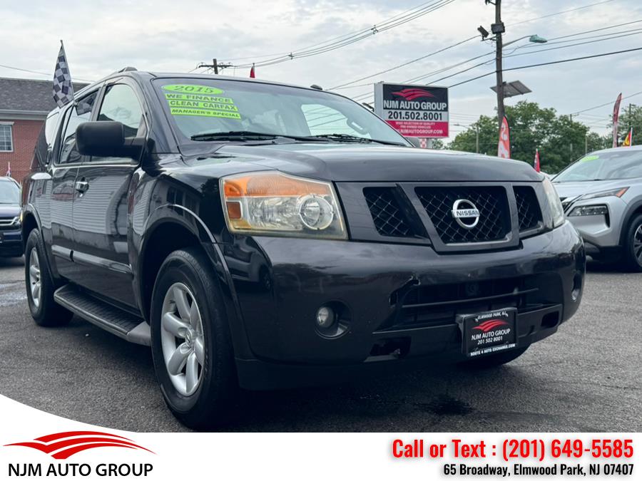 2015 Nissan Armada 2WD 4dr SL, available for sale in Elmwood Park, New Jersey | NJM Auto Group. Elmwood Park, New Jersey 2015 Nissan Armada 2WD 4dr SL, available for sale in Elmwood Park, New Jersey | NJM Auto Group. Elmwood Park, New Jersey