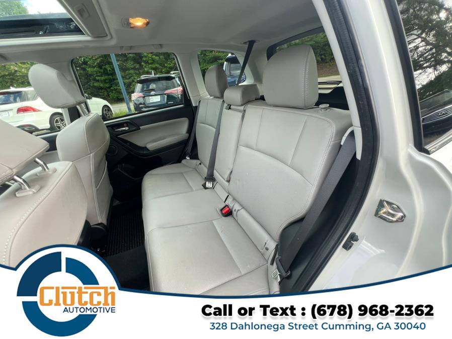 2018 Subaru Forester 2.5i Limited, available for sale in Cumming, Georgia | Clutch Automotive. Cumming, Georgia 2018 Subaru Forester 2.5i Limited, available for sale in Cumming, Georgia | Clutch Automotive. Cumming, Georgia