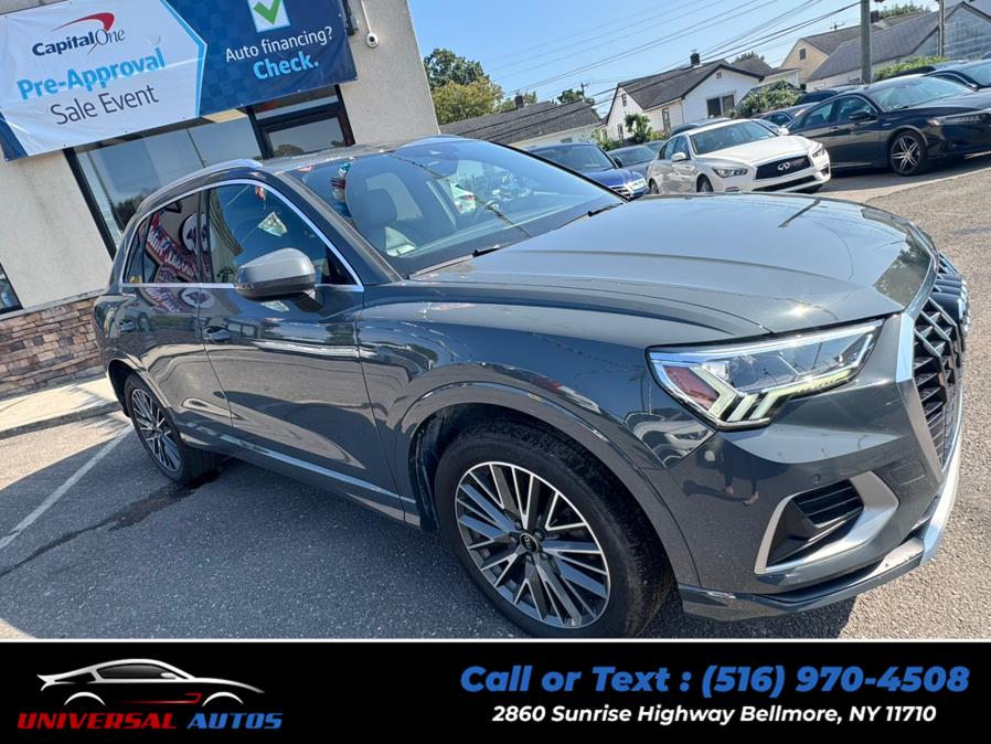 2022 Audi Q3 Premium Plus 40 TFSI quattro, available for sale in Bellmore, New York | Universal Autos. Bellmore, New York 2022 Audi Q3 Premium Plus 40 TFSI quattro, available for sale in Bellmore, New York | Universal Autos. Bellmore, New York