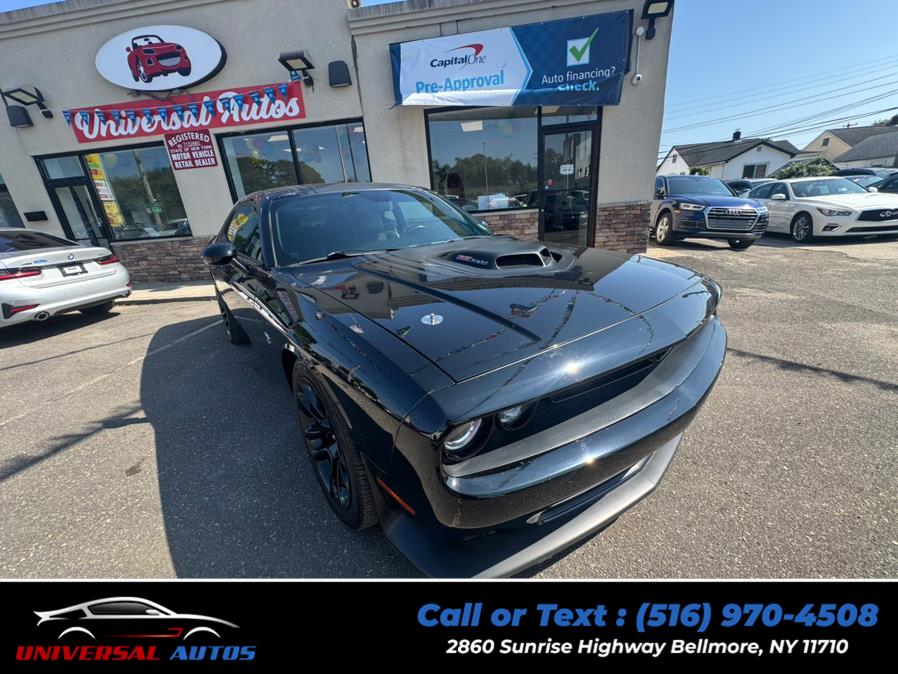 2021 Dodge Challenger R/T Scat Pack Widebody RWD, available for sale in Bellmore, New York | Universal Autos. Bellmore, New York 2021 Dodge Challenger R/T Scat Pack Widebody RWD, available for sale in Bellmore, New York | Universal Autos. Bellmore, New York