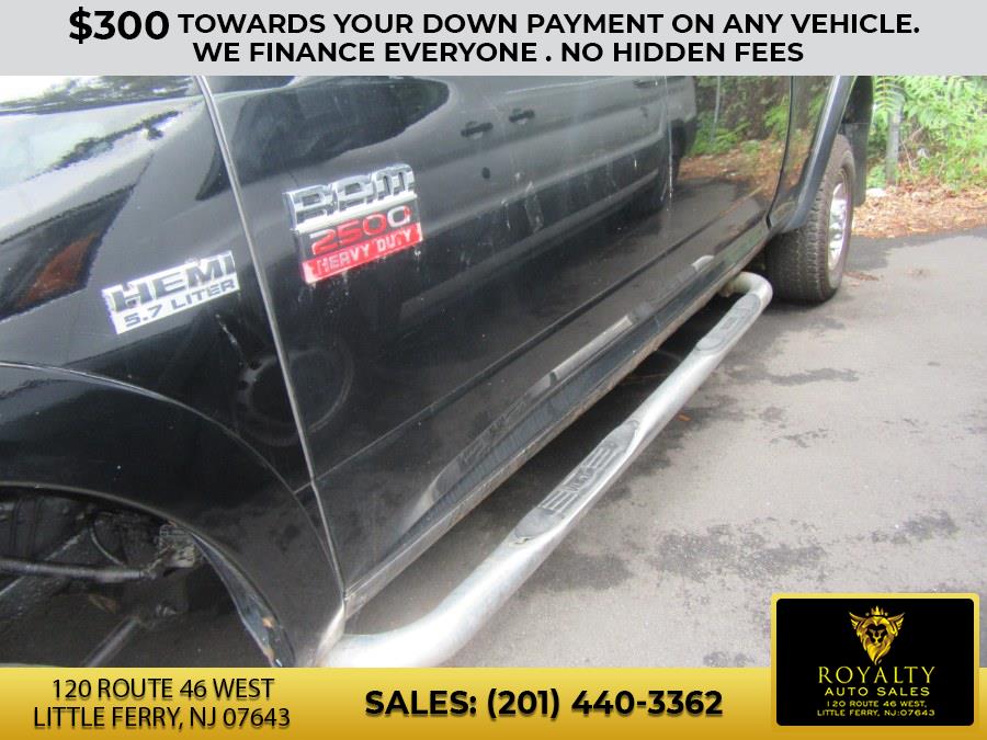 2012 Ram 2500 4WD Crew Cab 149" Outdoorsman, available for sale in Little Ferry, New Jersey | Royalty Auto Sales. Little Ferry, New Jersey 2012 Ram 2500 4WD Crew Cab 149" Outdoorsman, available for sale in Little Ferry, New Jersey | Royalty Auto Sales. Little Ferry, New Jersey
