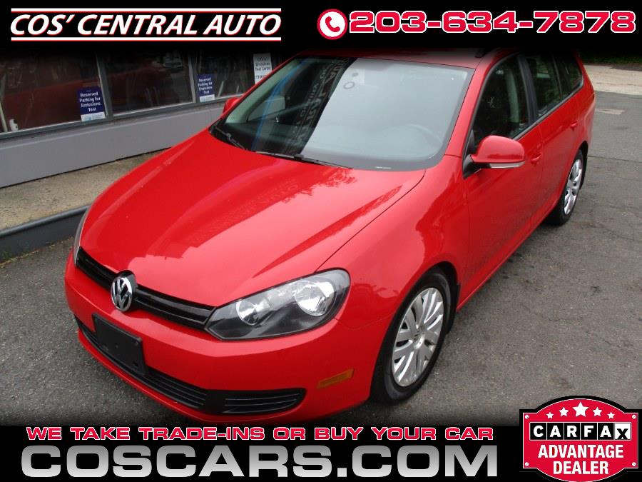 2013 Volkswagen Jetta SportWagen 4dr Auto SE w/Sunroof PZEV, available for sale in Meriden, Connecticut | Cos Central Auto. Meriden, Connecticut 2013 Volkswagen Jetta SportWagen 4dr Auto SE w/Sunroof PZEV, available for sale in Meriden, Connecticut | Cos Central Auto. Meriden, Connecticut