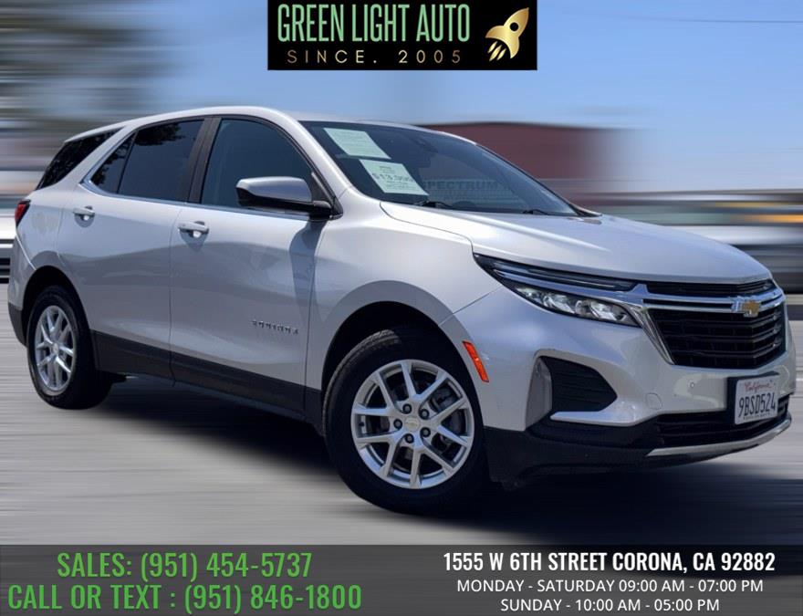 2022 Chevrolet Equinox FWD 4dr LT w/2FL, available for sale in Corona, California | Green Light Auto. Corona, California 2022 Chevrolet Equinox FWD 4dr LT w/2FL, available for sale in Corona, California | Green Light Auto. Corona, California