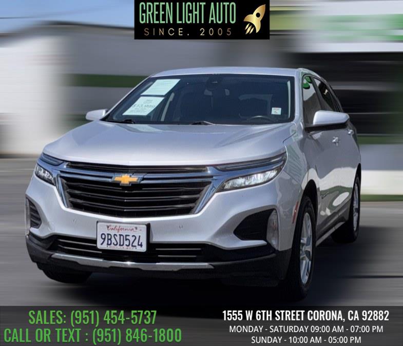 2022 Chevrolet Equinox FWD 4dr LT w/2FL, available for sale in Corona, California | Green Light Auto. Corona, California 2022 Chevrolet Equinox FWD 4dr LT w/2FL, available for sale in Corona, California | Green Light Auto. Corona, California