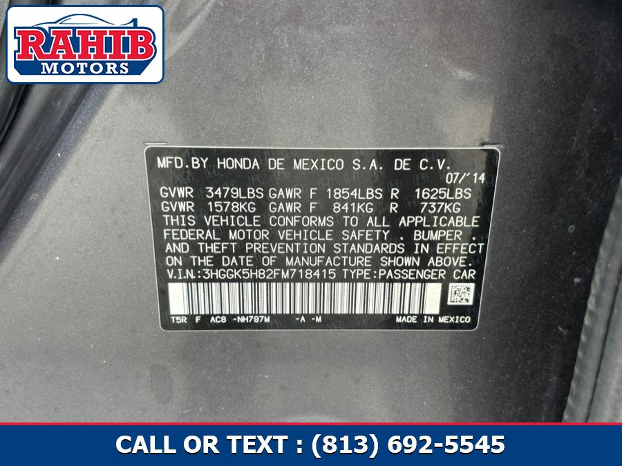 2015 Honda Fit 5dr HB CVT EX, available for sale in Orlando, Florida | RAHIB INC. Orlando, Florida 2015 Honda Fit 5dr HB CVT EX, available for sale in Orlando, Florida | RAHIB INC. Orlando, Florida