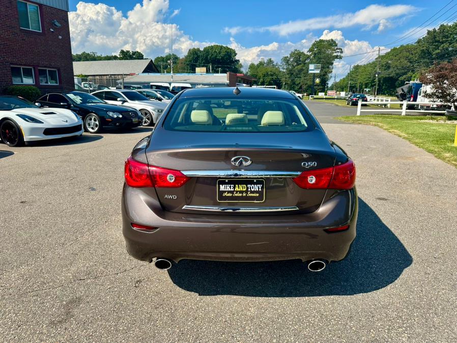 2014 Infiniti Q50 4dr Sdn Premium AWD, available for sale in South Windsor, Connecticut | Mike And Tony Auto Sales, Inc. South Windsor, Connecticut 2014 Infiniti Q50 4dr Sdn Premium AWD, available for sale in South Windsor, Connecticut | Mike And Tony Auto Sales, Inc. South Windsor, Connecticut