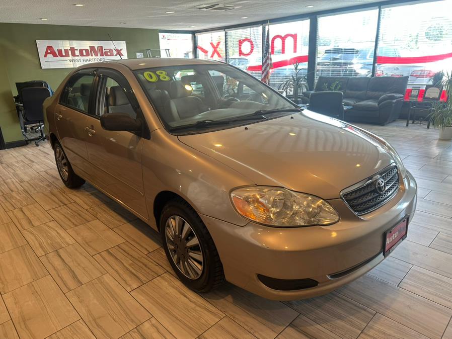 2008 Toyota Corolla 4dr Sdn Auto CE, available for sale in West Hartford, Connecticut | AutoMax. West Hartford, Connecticut 2008 Toyota Corolla 4dr Sdn Auto CE, available for sale in West Hartford, Connecticut | AutoMax. West Hartford, Connecticut