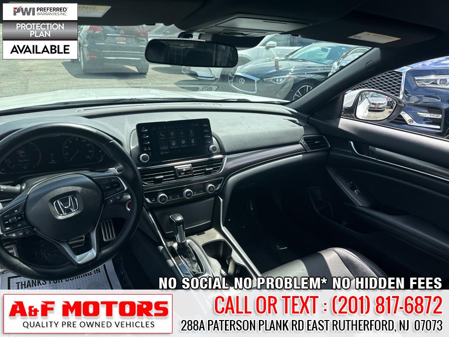2019 Honda Accord Sedan Sport 1.5T CVT, available for sale in East Rutherford, New Jersey | A&F Motors LLC. East Rutherford, New Jersey 2019 Honda Accord Sedan Sport 1.5T CVT, available for sale in East Rutherford, New Jersey | A&F Motors LLC. East Rutherford, New Jersey
