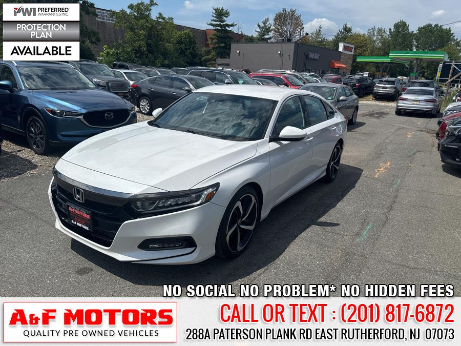 2019 Honda Accord Sedan Sport 1.5T CVT, available for sale in East Rutherford, New Jersey | A&F Motors LLC. East Rutherford, New Jersey 2019 Honda Accord Sedan Sport 1.5T CVT, available for sale in East Rutherford, New Jersey | A&F Motors LLC. East Rutherford, New Jersey