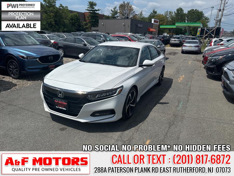 2019 Honda Accord Sedan Sport 1.5T CVT, available for sale in East Rutherford, New Jersey | A&F Motors LLC. East Rutherford, New Jersey 2019 Honda Accord Sedan Sport 1.5T CVT, available for sale in East Rutherford, New Jersey | A&F Motors LLC. East Rutherford, New Jersey