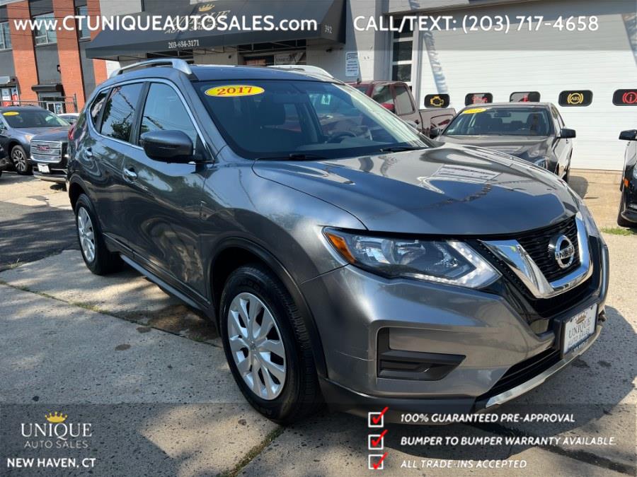 2017 Nissan Rogue AWD S, available for sale in New Haven, Connecticut | Unique Auto Sales LLC. New Haven, Connecticut 2017 Nissan Rogue AWD S, available for sale in New Haven, Connecticut | Unique Auto Sales LLC. New Haven, Connecticut