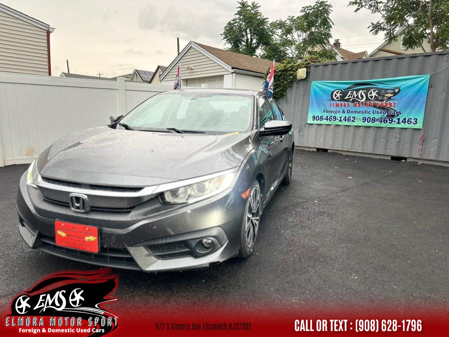 2016 Honda Civic Sedan 4dr CVT EX-T, available for sale in Elizabeth, New Jersey | Elmora Motor Sports. Elizabeth, New Jersey 2016 Honda Civic Sedan 4dr CVT EX-T, available for sale in Elizabeth, New Jersey | Elmora Motor Sports. Elizabeth, New Jersey