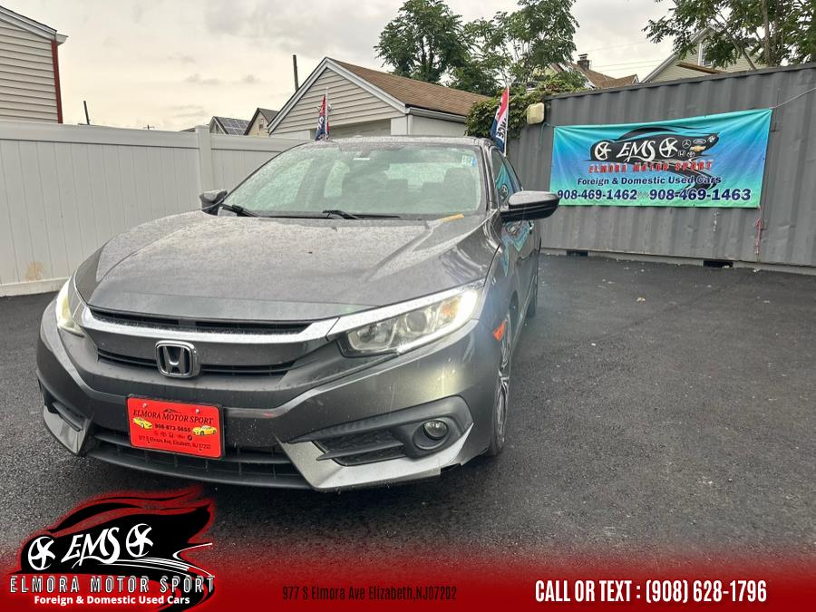 2016 Honda Civic Sedan 4dr CVT EX-T, available for sale in Elizabeth, New Jersey | Elmora Motor Sports. Elizabeth, New Jersey 2016 Honda Civic Sedan 4dr CVT EX-T, available for sale in Elizabeth, New Jersey | Elmora Motor Sports. Elizabeth, New Jersey