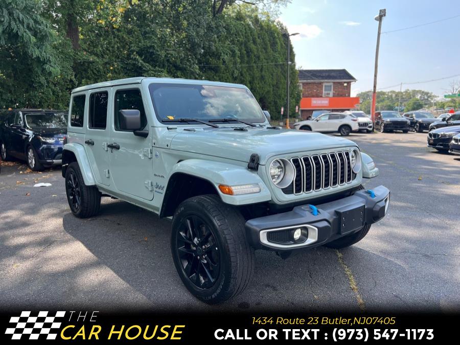 2024 Jeep Wrangler 4xe Sahara 4x4, available for sale in Butler, New Jersey | The Car House. Butler, New Jersey 2024 Jeep Wrangler 4xe Sahara 4x4, available for sale in Butler, New Jersey | The Car House. Butler, New Jersey