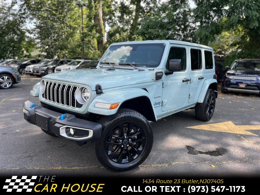 2024 Jeep Wrangler 4xe Sahara 4x4, available for sale in Butler, New Jersey | The Car House. Butler, New Jersey 2024 Jeep Wrangler 4xe Sahara 4x4, available for sale in Butler, New Jersey | The Car House. Butler, New Jersey