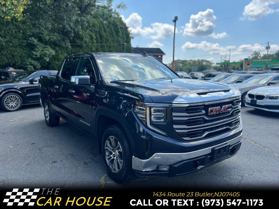 2025 GMC Sierra 1500 4WD Crew Cab 147" SLT, available for sale in Butler, New Jersey | The Car House. Butler, New Jersey 2025 GMC Sierra 1500 4WD Crew Cab 147" SLT, available for sale in Butler, New Jersey | The Car House. Butler, New Jersey