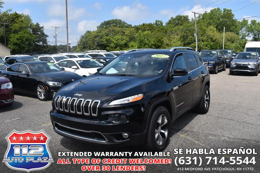 2017 Jeep Cherokee LIMITED, available for sale in Patchogue, New York | 112 Auto Plaza. Patchogue, New York 2017 Jeep Cherokee LIMITED, available for sale in Patchogue, New York | 112 Auto Plaza. Patchogue, New York