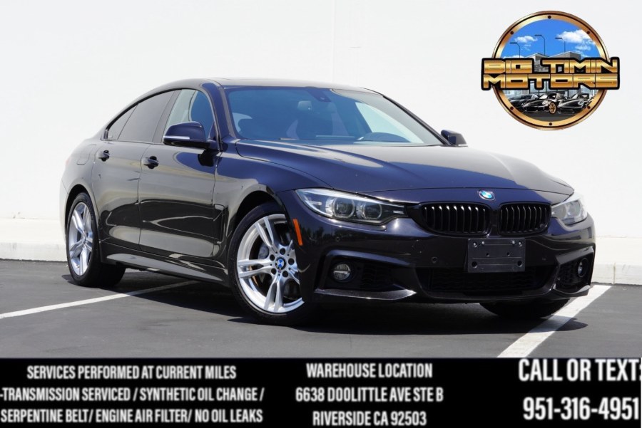 2018 F36 BMW B58 440i MSPORT GRAN COUPE (ONE OWNER) BLACK SAPP/APPLE CAR PLAY/ HARMON KARDONS, available for sale in Riverside, California | Big Timin Motors LLC. Riverside, California 2018 F36 BMW B58 440i MSPORT GRAN COUPE (ONE OWNER) BLACK SAPP/APPLE CAR PLAY/ HARMON KARDONS, available for sale in Riverside, California | Big Timin Motors LLC. Riverside, California