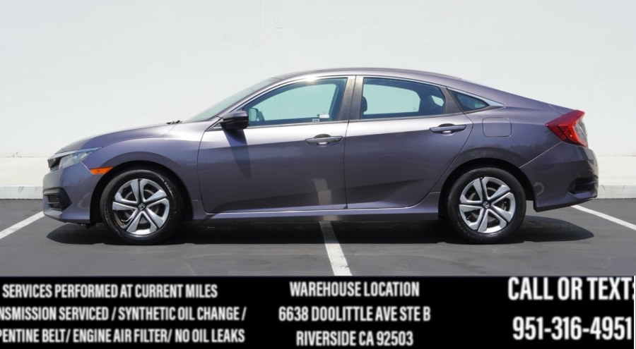 2016 Honda Civic Sedan LX (ONE OWNER) LX (6 SPEED MANUAL ), available for sale in Riverside, California | Big Timin Motors LLC. Riverside, California 2016 Honda Civic Sedan LX (ONE OWNER) LX (6 SPEED MANUAL ), available for sale in Riverside, California | Big Timin Motors LLC. Riverside, California