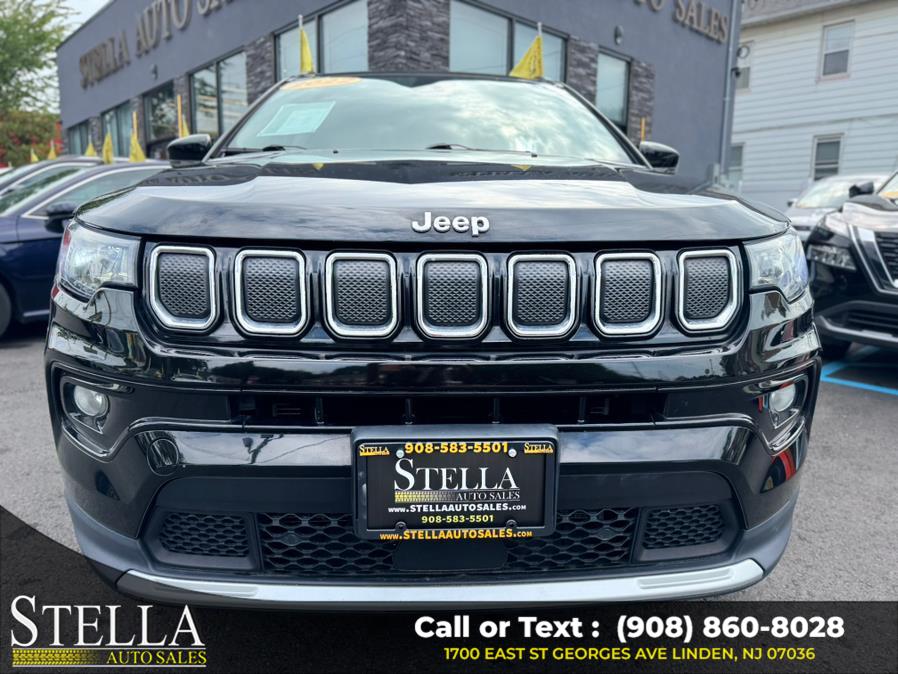 2022 Jeep Compass Limited 4x4, available for sale in Linden, New Jersey | Stella Auto Sales. Linden, New Jersey 2022 Jeep Compass Limited 4x4, available for sale in Linden, New Jersey | Stella Auto Sales. Linden, New Jersey