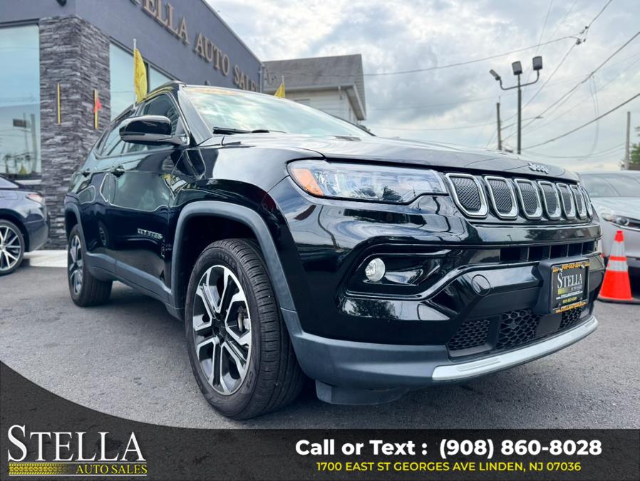 2022 Jeep Compass Limited 4x4, available for sale in Linden, New Jersey | Stella Auto Sales. Linden, New Jersey 2022 Jeep Compass Limited 4x4, available for sale in Linden, New Jersey | Stella Auto Sales. Linden, New Jersey