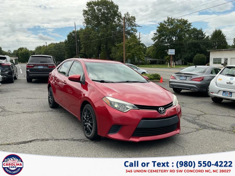 2014 Toyota Corolla 4dr Sdn Auto L (Natl), available for sale in Concord, North Carolina | Carolina Cars.Org. Concord, North Carolina 2014 Toyota Corolla 4dr Sdn Auto L (Natl), available for sale in Concord, North Carolina | Carolina Cars.Org. Concord, North Carolina
