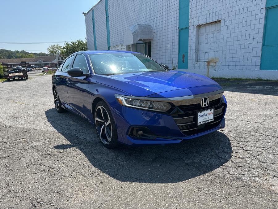 2021 Honda Accord Sedan Sport 1.5T CVT, available for sale in Milford, Connecticut | Dealertown Auto Wholesalers. Milford, Connecticut 2021 Honda Accord Sedan Sport 1.5T CVT, available for sale in Milford, Connecticut | Dealertown Auto Wholesalers. Milford, Connecticut